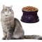 Comedouro Alumínio Gatos Medio 400ml – Roxo Pigmentado