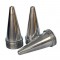 Kit 10 Cones para Pizza Cone em Alumínio Polido 14cm