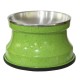 Comedouro Alumínio Gatos Medio 400ml – Verde Pigmentado