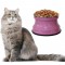 Comedouro Alumínio Gatos Medio 400ml – Rosa Pigmentado