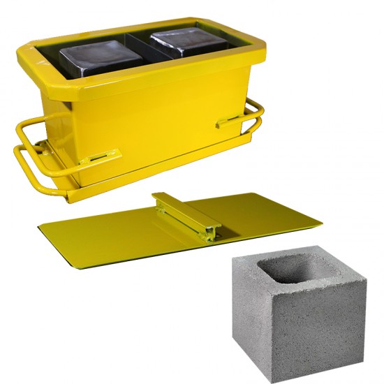 Forma Manual para Produção de Coluna Vazada de Concreto N14