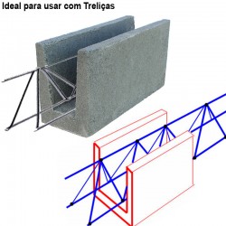 Forma Manual para Produção de Canaleta de Concreto N14